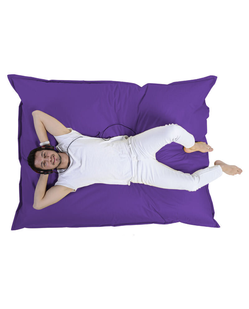 Sēžammaiss Giant Cushion, violets cena un informācija | Sēžammaisi, pufi | 220.lv