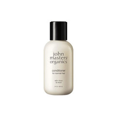 Kondicionieris normāliem matiem John Masters Organics Citrus & Neroli, 60 ml cena un informācija | Matu kondicionieri, balzāmi | 220.lv