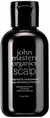 Stimulējošs matu šampūns John Masters scalp, 60 ml cena un informācija | Šampūni | 220.lv