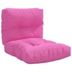 vidaXL palešu dīvānu matrači, 2 gab., rozā audums цена и информация | Подушки, наволочки, чехлы | 220.lv