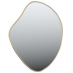 vidaXL sienas spogulis, 50x40 cm, zelta krāsā цена и информация | Зеркала | 220.lv