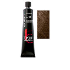 Краска для волос Goldwell Topchic №6GB Темно-русый Золотисто-коричневый, 60 г цена и информация | Краска для волос | 220.lv