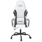 vidaXL datorspēļu krēsls, balta un melna mākslīgā āda cena un informācija | Biroja krēsli | 220.lv