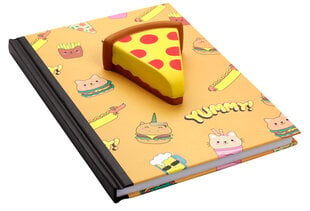 Блокнот A5/80c Pizza Squish цена и информация | Тетради и бумажные товары | 220.lv