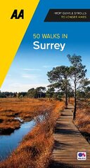 50 Walks in Surrey New edition цена и информация | Книги о питании и здоровом образе жизни | 220.lv