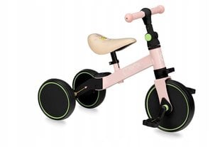 Līdzsvara velosipēds, MoMi LORIS 8, rozā cena un informācija | Balansa velosipēdi | 220.lv