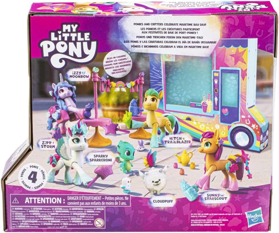 Komplekts My Little Pony - Friends of Maretime Bay - 50 gab cena un informācija | Rotaļlietas meitenēm | 220.lv