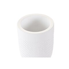 Стакан DKD Home Decor 8 x 8 x 10,5 cm Цемент Белый цена и информация | Вазоны | 220.lv