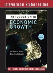 Introduction to Economic Growth Third International Student Edition цена и информация | Книги по экономике | 220.lv