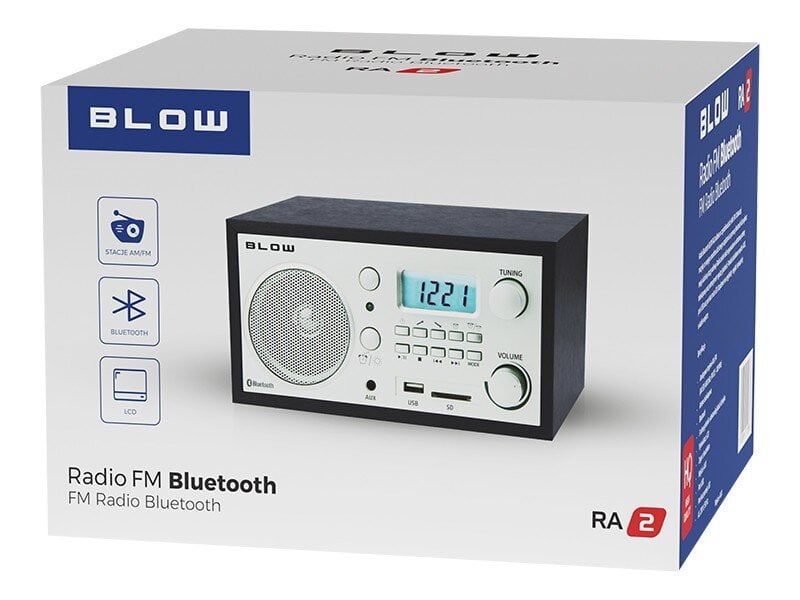 Radio uztvērējs Blow 77-531 AM/FM cena un informācija | Radioaparāti, modinātājpulksteņi | 220.lv