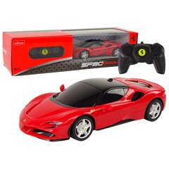 RC automašīna R/C Ferrari SF90 Rastar 1:14, sarkana цена и информация | Игрушки для мальчиков | 220.lv