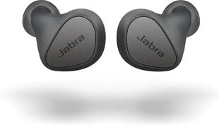 Jabra Elite 4 Dark Grey цена и информация | Наушники с микрофоном Asus H1 Wireless Чёрный | 220.lv