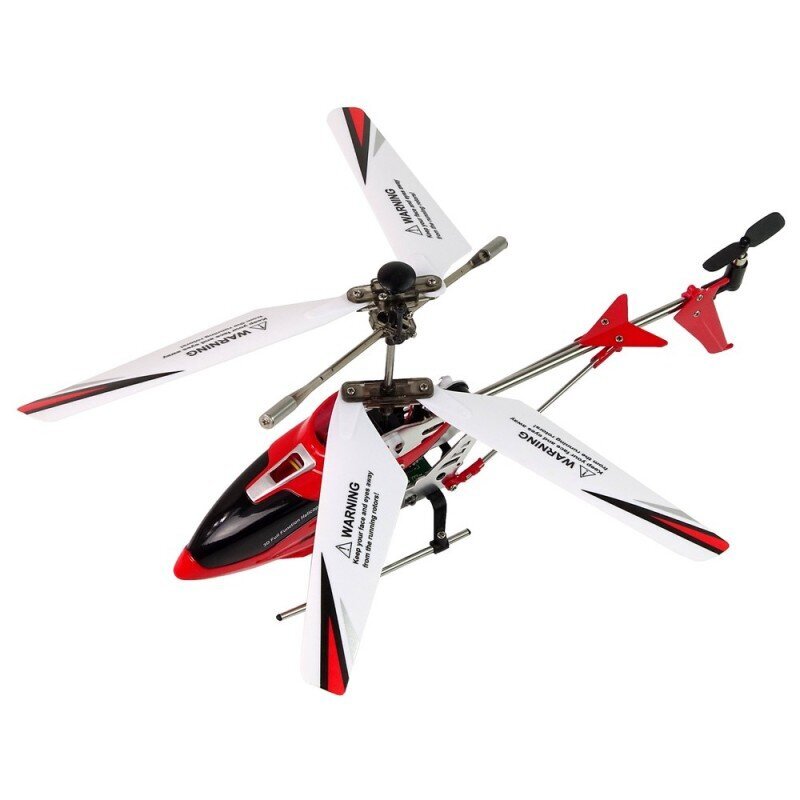 Tālvadības helikopters Syma S107H, sarkans cena un informācija | Rotaļlietas zēniem | 220.lv