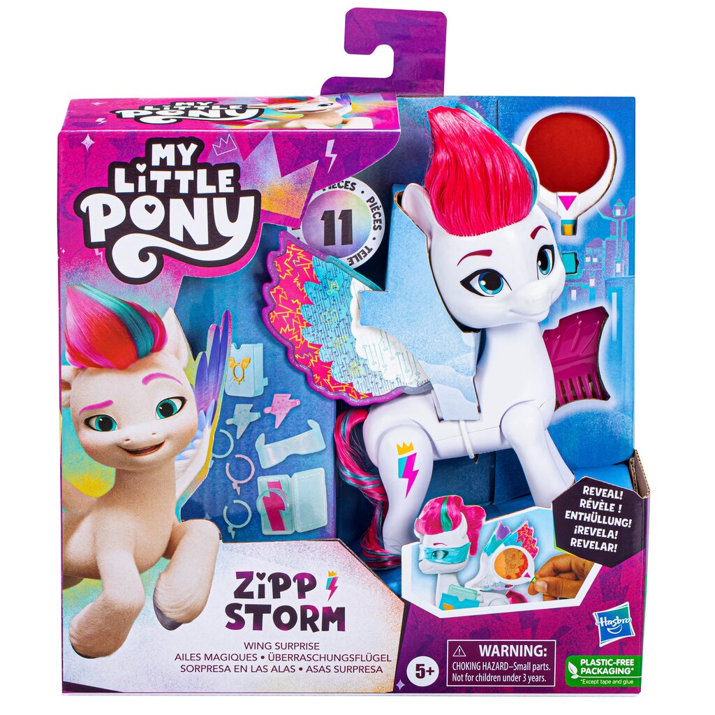 MY LITTLE PONY Figūriņa Wing Surprise, 12,5 cm cena un informācija | Rotaļlietas meitenēm | 220.lv