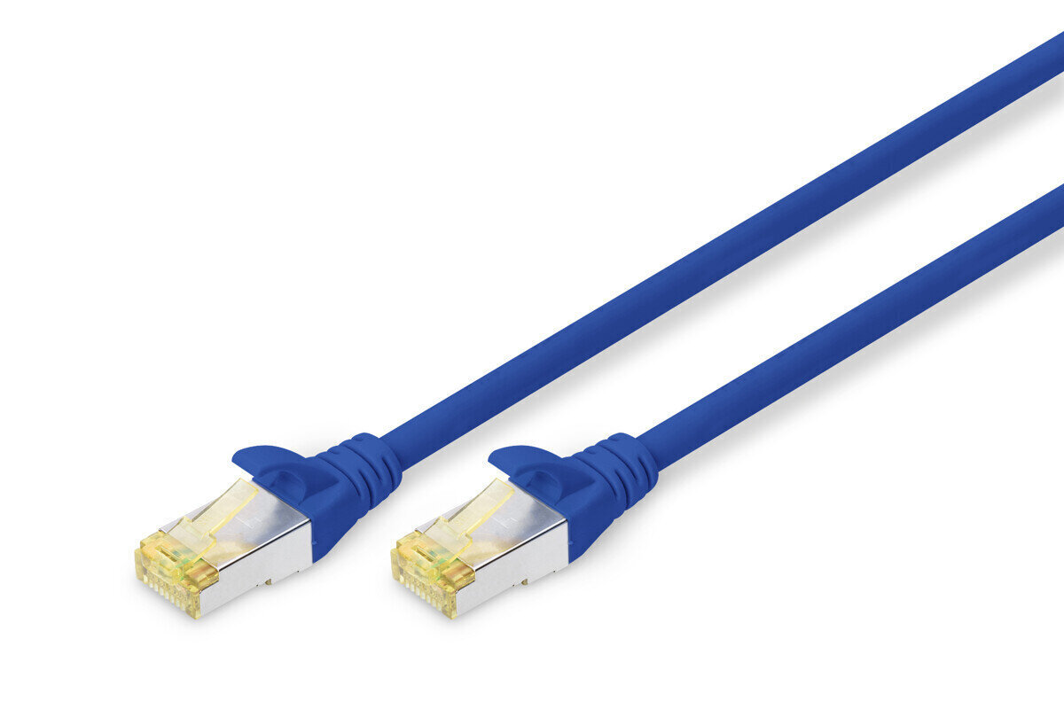 Digitus RJ45 tīkla kabelis Cat 6A, 0,25 m cena un informācija | Kabeļi un vadi | 220.lv