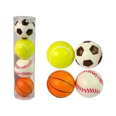 Набор мягких мячей, 4 шт. цена и информация | Игрушки для мальчиков | 220.lv