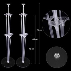 Statīvs baloniem Home&Living, 2gab cena un informācija | Svētku dekorācijas | 220.lv