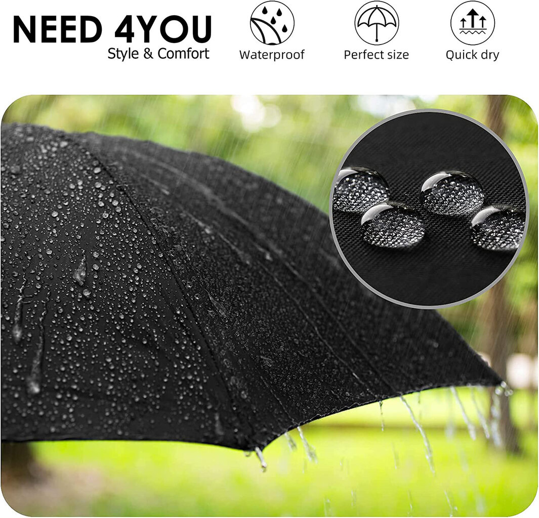 Automātiskais lietussargs Need 4You cena un informācija | Lietussargi vīriešiem | 220.lv