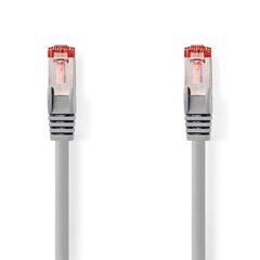 Tīkla kabelis UTP Cat6 RJ45-RJ45, pelēks, 5m cena un informācija | Kabeļi un vadi | 220.lv
