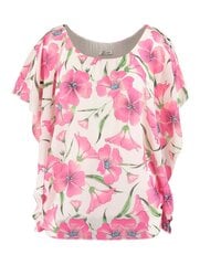 Z-One женская блузка CLARISSA PL*2175, белый/розовый 4067218576617 цена и информация | Женские блузки, рубашки | 220.lv