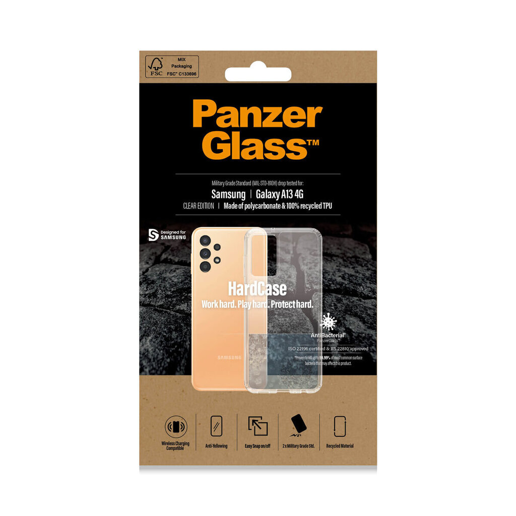 Pārvietojams Pārsegs Panzer Glass 387 Samsung Galaxy A13 cena un informācija | Telefonu vāciņi, maciņi | 220.lv