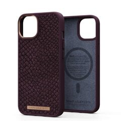 Njord byElements Salmon Leather MagSafe, iPhone 14, rust - Case цена и информация | Чехлы для телефонов | 220.lv