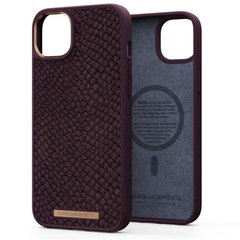 Njord byElements Salmon Leather MagSafe, iPhone 14 Plus, rust - Case cena un informācija | Telefonu vāciņi, maciņi | 220.lv