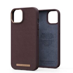 Njord byElements Genuine Leather, iPhone 14, dark brown - Case цена и информация | Чехлы для телефонов | 220.lv