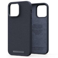 Njord byElements Genuine Leather, iPhone 14 Pro Max, black - Case cena un informācija | Telefonu vāciņi, maciņi | 220.lv