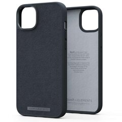 Njord byElements Suede Comfort+, iPhone 14 Plus, black - Case cena un informācija | Telefonu vāciņi, maciņi | 220.lv