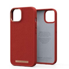 Njord byElements Suede Comfort+, iPhone 14, burnt orange - Case cena un informācija | Telefonu vāciņi, maciņi | 220.lv