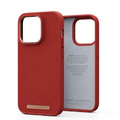 Njord byElements Suede Comfort+, iPhone 14 Pro, burnt orange - Case цена и информация | Чехлы для телефонов | 220.lv