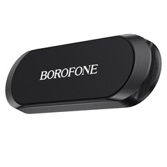 Borofone Universal holder BH28 Refined magnetic, stick-on base black цена и информация | Держатели для телефонов | 220.lv