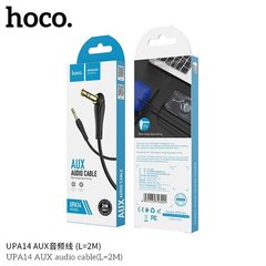 Hoco аудио кабель AUX Jack 3,5mm UPA14 2 метров, черный цена и информация | Кабели для телефонов | 220.lv