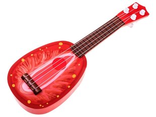 Bērnu ģitāra - šūpuļdziesma ,,Strawberry'' cena un informācija | Attīstošās rotaļlietas | 220.lv