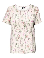Vero Moda женская блузка 10286797*01, бежевый/лиловый 5715417421960 цена и информация | Женские блузки, рубашки | 220.lv