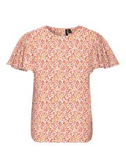 Vero Moda женская блузка 10290788*02, белый/розовый 5715418811456 цена и информация | Женские блузки, рубашки | 220.lv