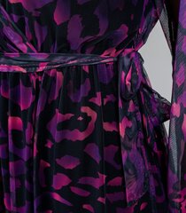 Женское платье 232545 01, черный/лиловый 232545*01-ONE цена и информация | Платья | 220.lv