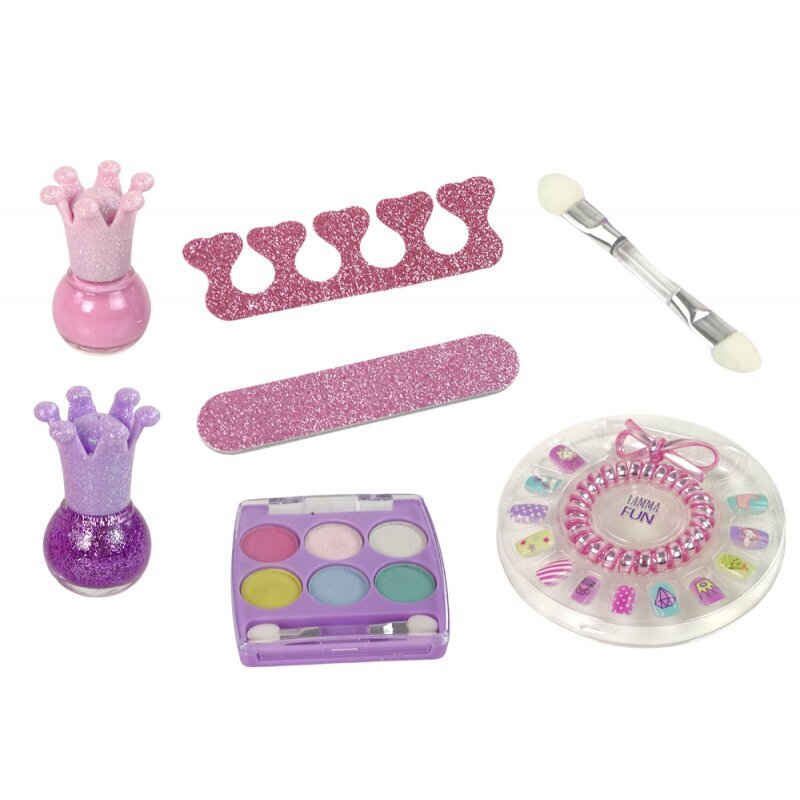 Make-up komplekts Happy Lama, rozā cena un informācija | Rotaļlietas meitenēm | 220.lv