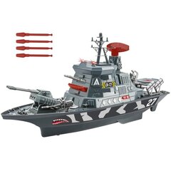 Военный корабль, серый цена и информация | Игрушки для мальчиков | 220.lv