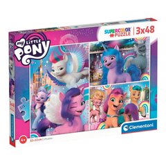 Clementoni puzle My Little Pony, 3 x 48 gab. цена и информация | Пазлы | 220.lv