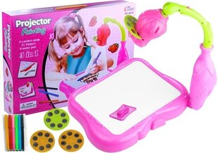 Bērnu projektors ar zīmēšanas tāfeli "Zieds" cena un informācija | Attīstošās rotaļlietas | 220.lv
