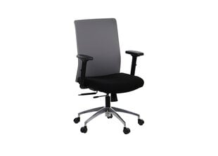 Biroja krēsls Stema Riverton F/L/AL, melns/pelēks cena un informācija | Biroja krēsli | 220.lv