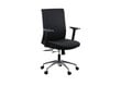 Biroja krēsls Stema Riverton F/L/AL, melns cena un informācija | Biroja krēsli | 220.lv
