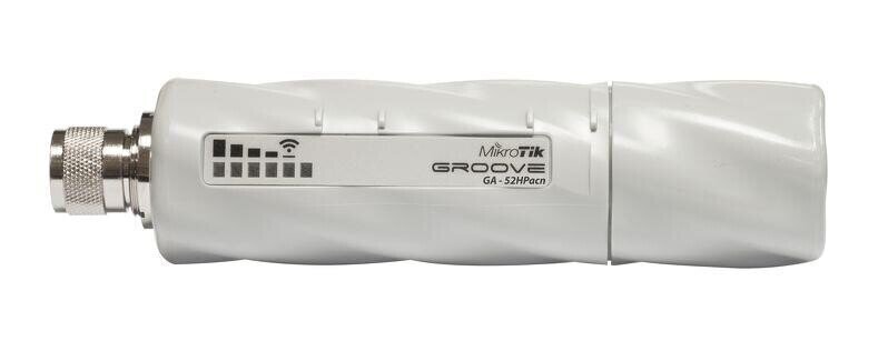 MikroTik GrooveA 52 ac | CPE | RBGrooveGA-52HPacn, divjoslu, 1x RJ45 1000 Mb/s cena un informācija | Bezvadu piekļuves punkti (Access Point) | 220.lv