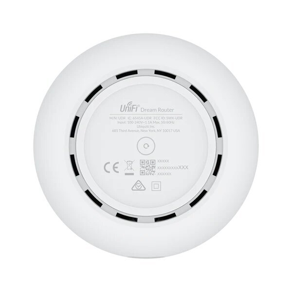 Ubiquiti Unifi Dream Router UDR WiFi6 2xPoE цена и информация | Rūteri (maršrutētāji) | 220.lv