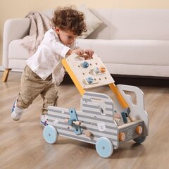 Деревянная машинка PolarB Viga с инструментами для детей цена и информация | Развивающие игрушки | 220.lv