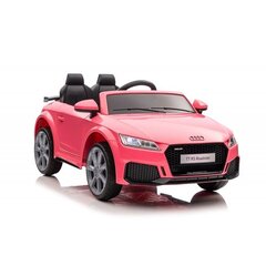 Divvietīgs bērnu elektroauto Audi TTRS, rozā cena un informācija | Bērnu elektroauto | 220.lv