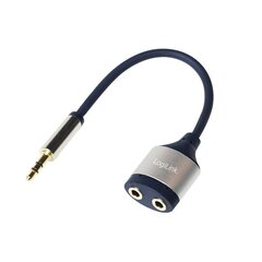 Аудиоадаптер LogiLink Aux Jack CA1100 цена и информация | Адаптеры и USB разветвители | 220.lv
