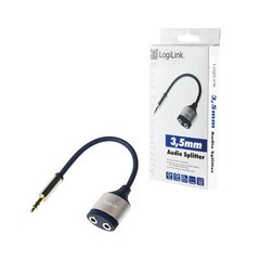 Аудиоадаптер LogiLink Aux Jack CA1100 цена и информация | Адаптеры и USB разветвители | 220.lv